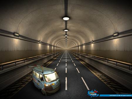 《疯狂3D小车》