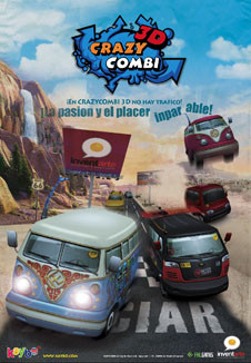 《疯狂3D小车》