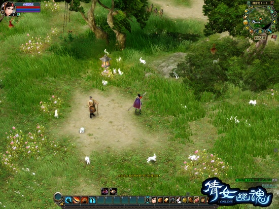 倩女幽魂新蒲家村截图曝光 蛛丝洞添CG