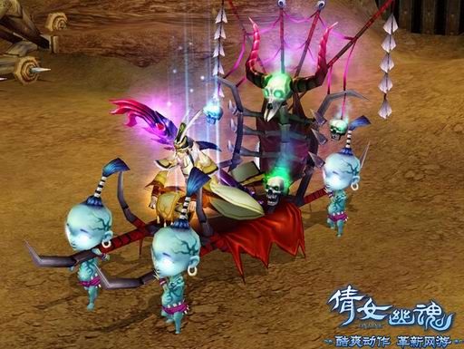 倩女幽魂拉风坐骑秀中秋超萌兔爷等你骑