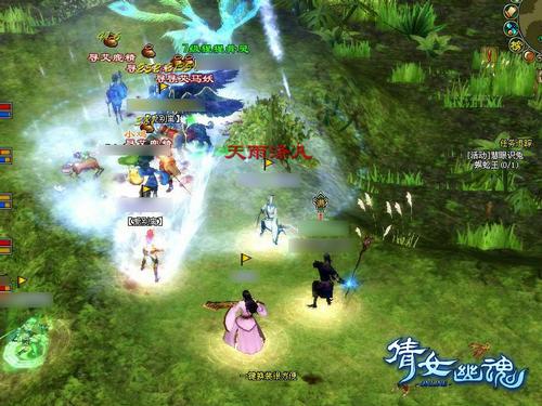 《倩女幽魂》踏青副本击杀高经验怪物