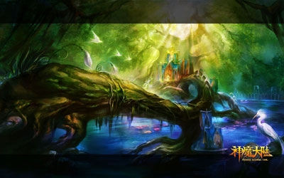 图片: 图2：《神魔大陆》原画—巨树.jpg