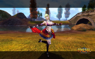 图片: 《神魔大陆》实景截图—高贵典雅的萌也是萌.jpg