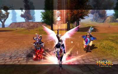 图片: 图3：《神魔大陆》实景截图—骑士启程.jpg