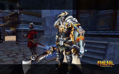 图片: 图4：《神魔大陆》实景截图—狮心骑士团副团长雷吉·琼斯.jpg