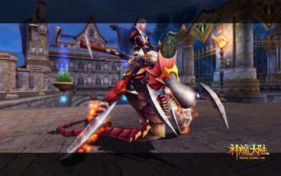 图片: 图4：《神魔大陆》实景截图-凶悍的“勇者的蜉刃”.jpg