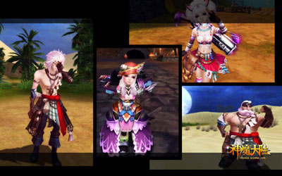 图片: 图1：《神魔大陆》实景截图-谁是表情控.jpg