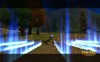 图片: 图1：《神魔大陆》实景截图-剑刃风暴.jpg