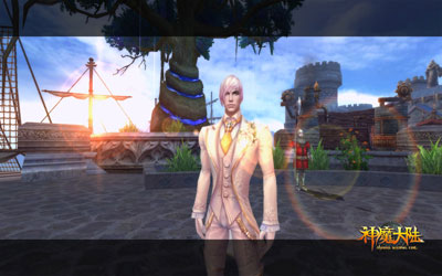 图片: 图1《神魔大陆》实景截图-金色森林之真爱无悔.jpg