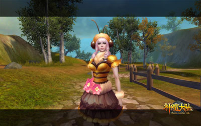 图片: 图5《神魔大陆》实景截图-开心蛋壳之甜蜜使者.jpg