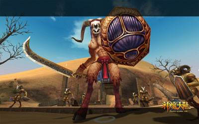 图片: 图2《神魔大陆》实景截图-赫努姆神侍.jpg