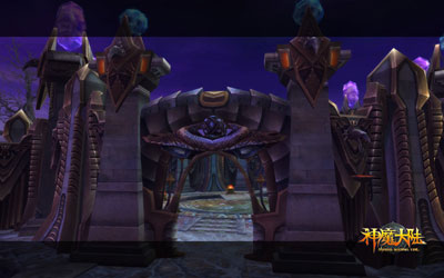 图片: 图5《神魔大陆》实景截图-战争神殿.jpg