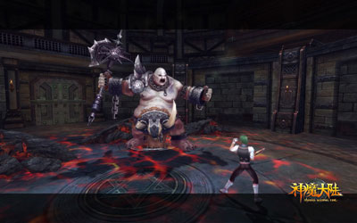 图片: 图6《神魔大陆》实景截图-勇斗杀戮之神.jpg