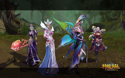 图片: 图1《神魔大陆》实景截图-共同捍卫.jpg