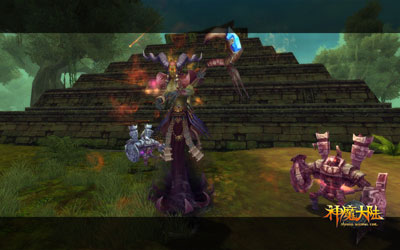 图片: 图3《神魔大陆》实景截图-勒漠尔.jpg