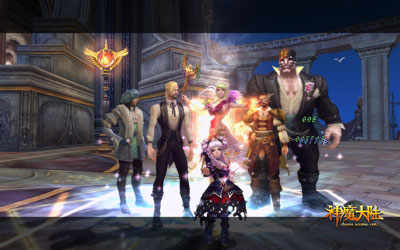 图片: 图3《神魔大陆》实景截图-我们的公会.jpg