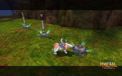 图片: 图3《神魔大陆》实景截图-驱灵活动.jpg