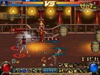 DNF视频-尊10漫游潮流哥跨区!VS红尊枪神擂台娱乐