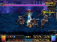 DNF视频-尝试挑战自我!枪魂冰子1分42秒速刷野猪K