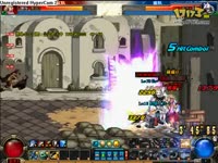 DNF视频-红尊女大枪神乐语音解说!跨区对战金身Sr