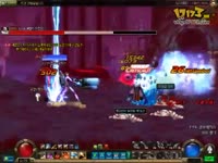 DNF视频-打酱油的深渊排队！韩服男大枪单刷野猪深渊