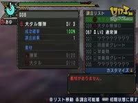 【MHP3】重弩**雌雄夫妇射个痛
