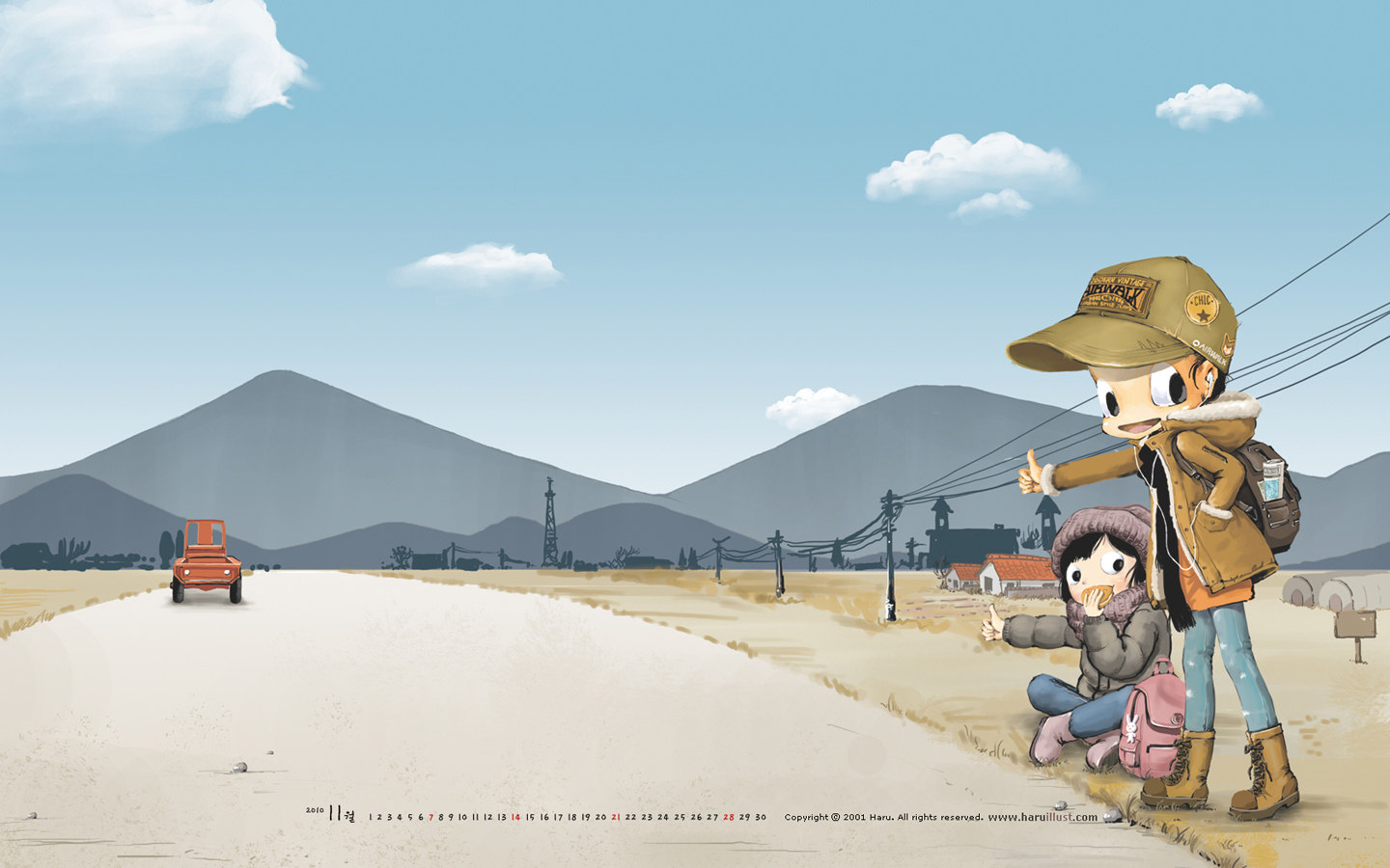 星辰变项目组故事：各位大大电脑桌面展示