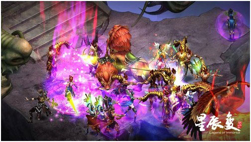 星辰变造巅峰动作体验 以一敌百PK由你主宰