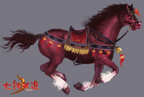 大话3新坐骑汗血宝马