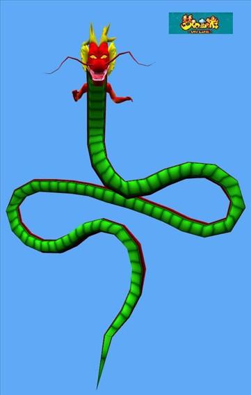 有才玩家恶搞 梦幻西游新神兽“神龙”