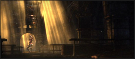 大教堂里面也被照耀着……