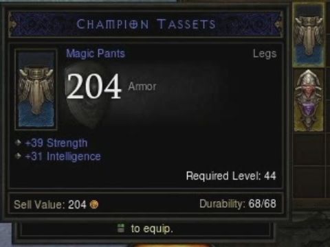 由巫医宣传视频浅谈暗黑3物品词缀