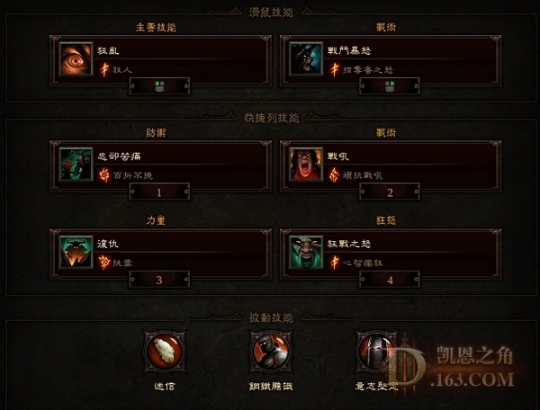 过比列的技能搭配