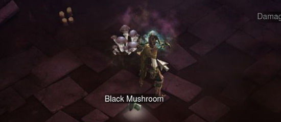 黑蘑菇