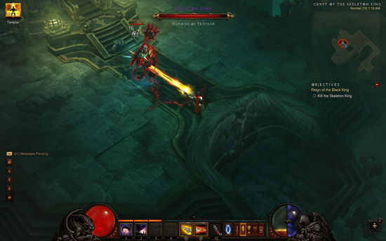 血量比平常多了……