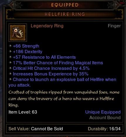 [视频]1.05最完整全面的地狱火戒指攻略