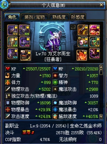 DNF男大枪野猪套vs地灵混搭 让你了解那种选择好