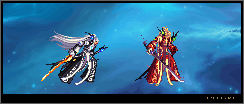 DNF韩服第八套天空时装登场 超炫的光效翅膀