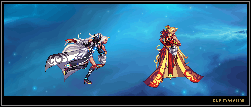 DNF韩服第八套天空时装登场 超炫的光效翅膀