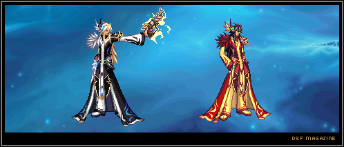 DNF韩服第八套天空时装登场 超炫的光效翅膀