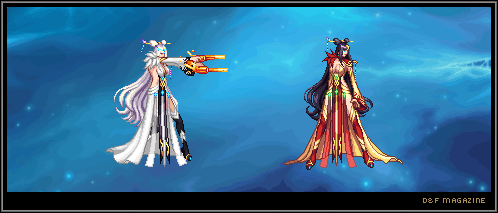 DNF韩服第八套天空时装登场 超炫的光效翅膀