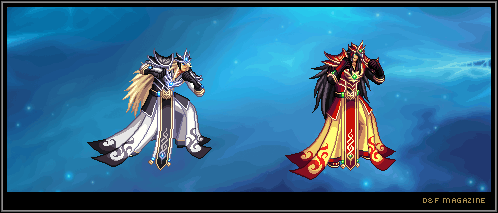 DNF韩服第八套天空时装登场 超炫的光效翅膀