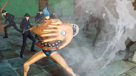 佛朗基将运用身体内藏的武器与机关战斗