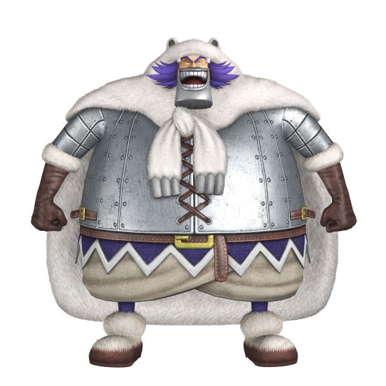 瓦尔波-“吞吞果实”的能力者瓦尔波正等着草帽团！！