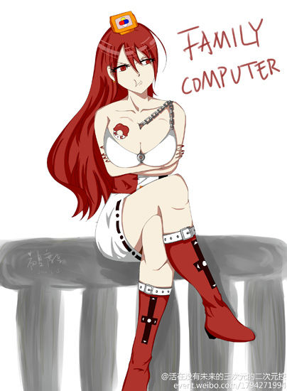 游戏机拟人化 游戏机拟人化