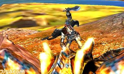 游戏搭载了新的高低差要素和动作，猎人甚至可以骑到怪物上进行攻击