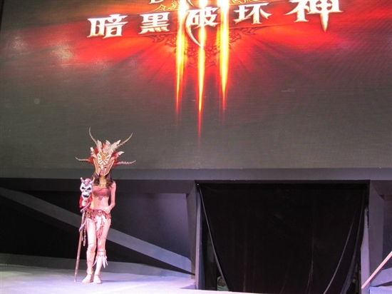 直击ChinaJoy2012现场之《暗黑3》Cosplay