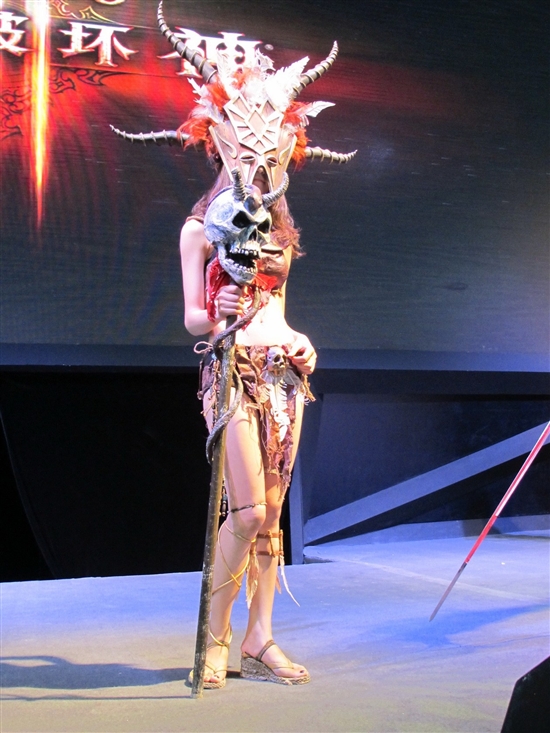 直击ChinaJoy2012现场之《暗黑3》Cosplay