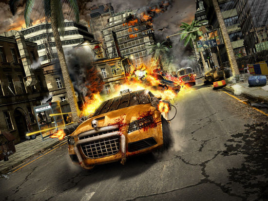 X360赛车动作游戏《僵尸车手HD》即日开放下载