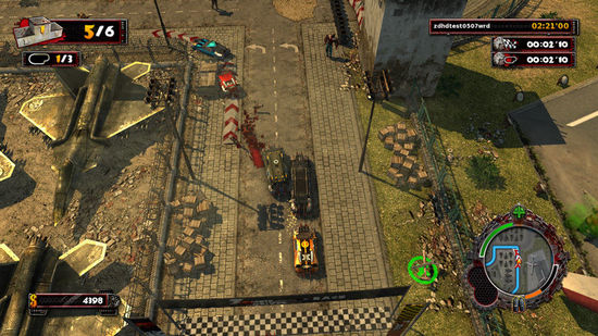 X360赛车动作游戏《僵尸车手HD》即日开放下载